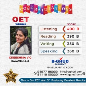 BEST OET COACHING CENTRE IN KERALA