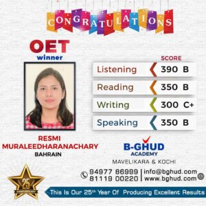 BEST OET COACHING CENTRE IN KERALA