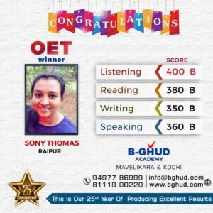 BEST OET COACHING CENTRE IN KERALA