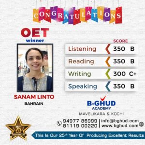 BEST OET COACHING CENTRE IN KERALA