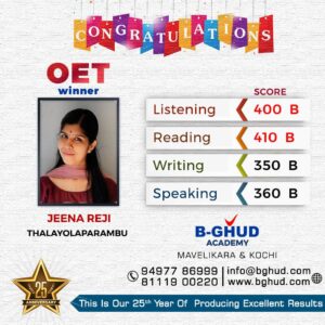 BEST OET COACHING CENTRE IN KERALA