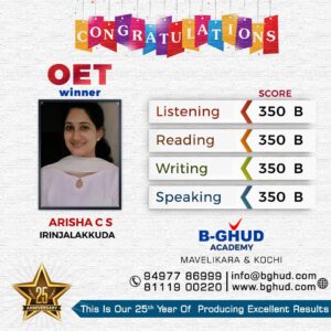 BEST OET COACHING CENTRE IN KERALA