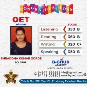 BEST OET COACHING CENTRE IN KERALA