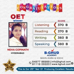BEST OET COACHING CENTRE IN KERALA