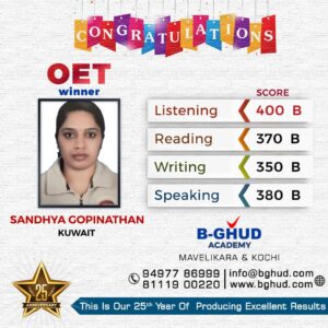 BEST OET COACHING CENTRE IN KERALA