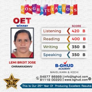 BEST OET COACHING CENTRE IN KERALA