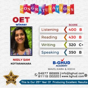 BEST OET ONLINE COACHING CENTRE IN KERALA