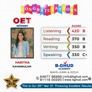 BEST OET ONLINE COACHING CENTRE IN KERALA