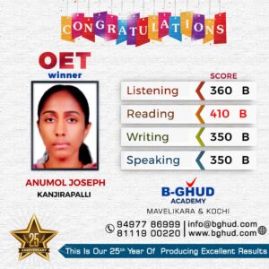 BEST OET COACHING CENTRE IN KERALA