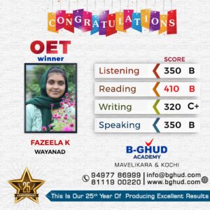 BEST OET COACHING CENTRE IN KERALA