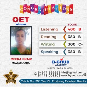 BEST OET ONLINE COACHING CENTRE IN KERALA